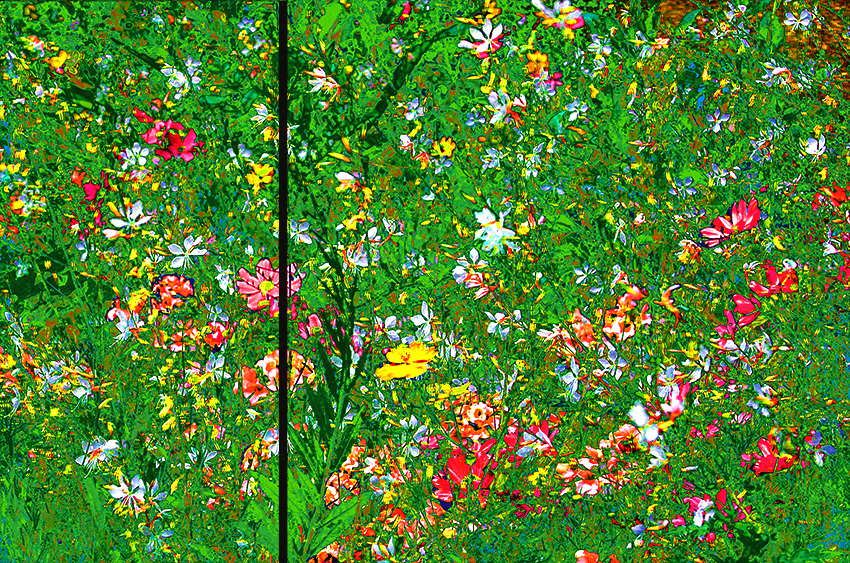 sommerwiese diptychon 120 x 80 cm